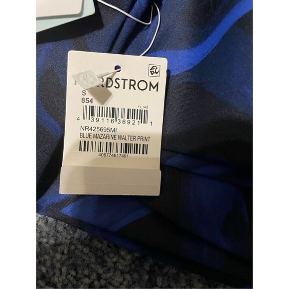 Zella Studio Lite Flex High Waist 7/8 Leggings Blue London Roisin Mazarine Small - Picture 3 of 6